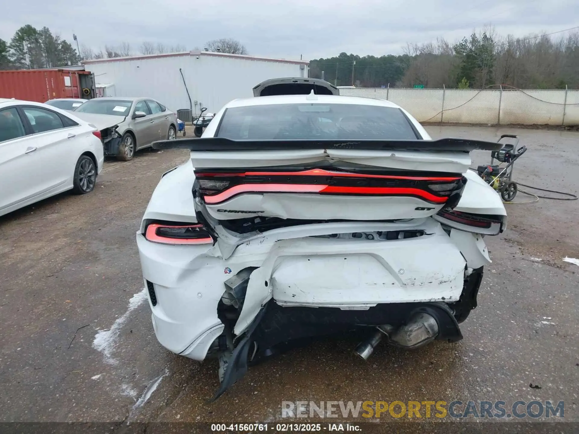 6 fotografías del automóvil dañado 2C3CDXHG8PH543084 DODGE CHARGER 2023