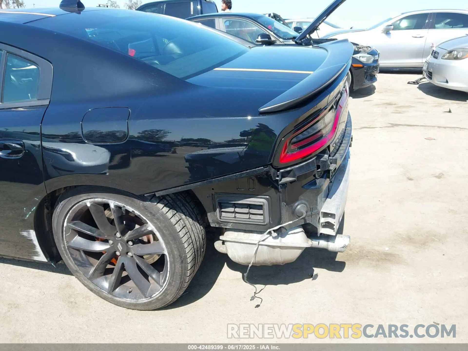 6 fotografías del automóvil dañado 2C3CDXHG8PH638843 DODGE CHARGER 2023