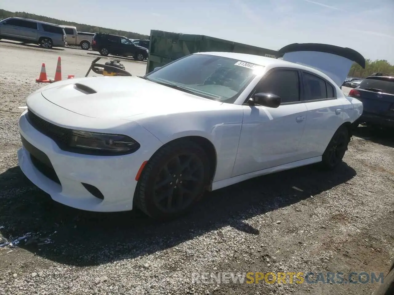 1 fotografías del automóvil dañado 2C3CDXHG9PH547628 DODGE CHARGER 2023