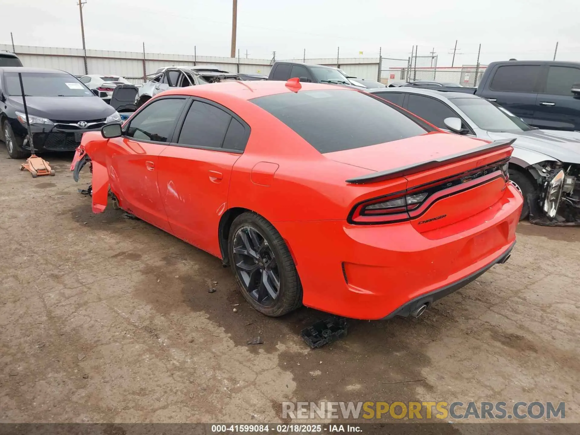3 fotografías del automóvil dañado 2C3CDXHG9PH603681 DODGE CHARGER 2023