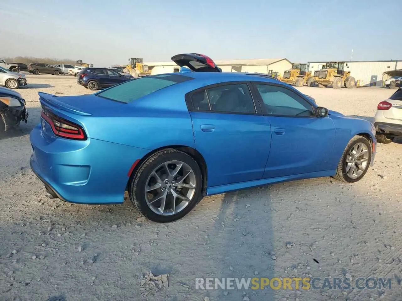 3 fotografías del automóvil dañado 2C3CDXHG9PH622280 DODGE CHARGER 2023