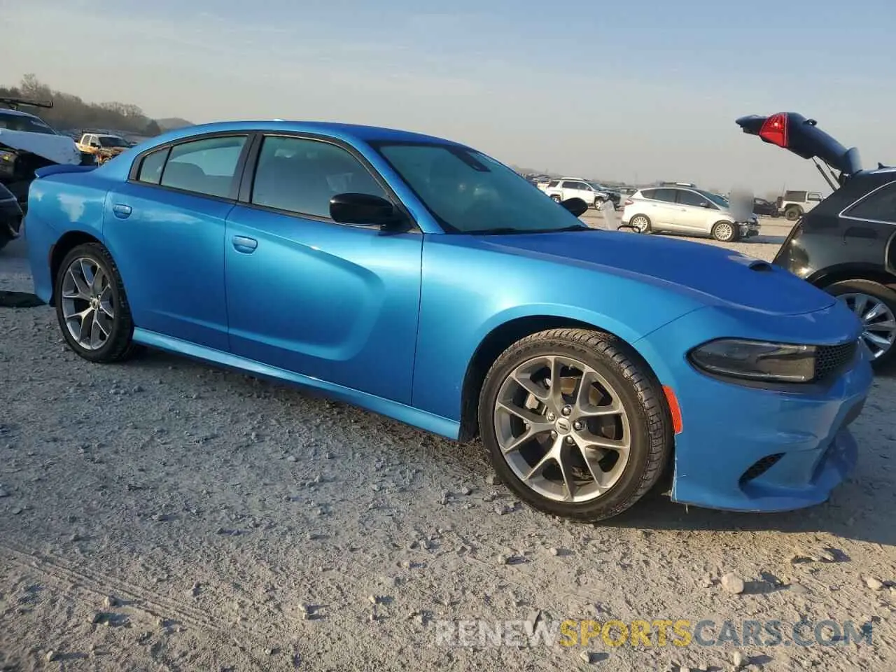 4 fotografías del automóvil dañado 2C3CDXHG9PH622280 DODGE CHARGER 2023