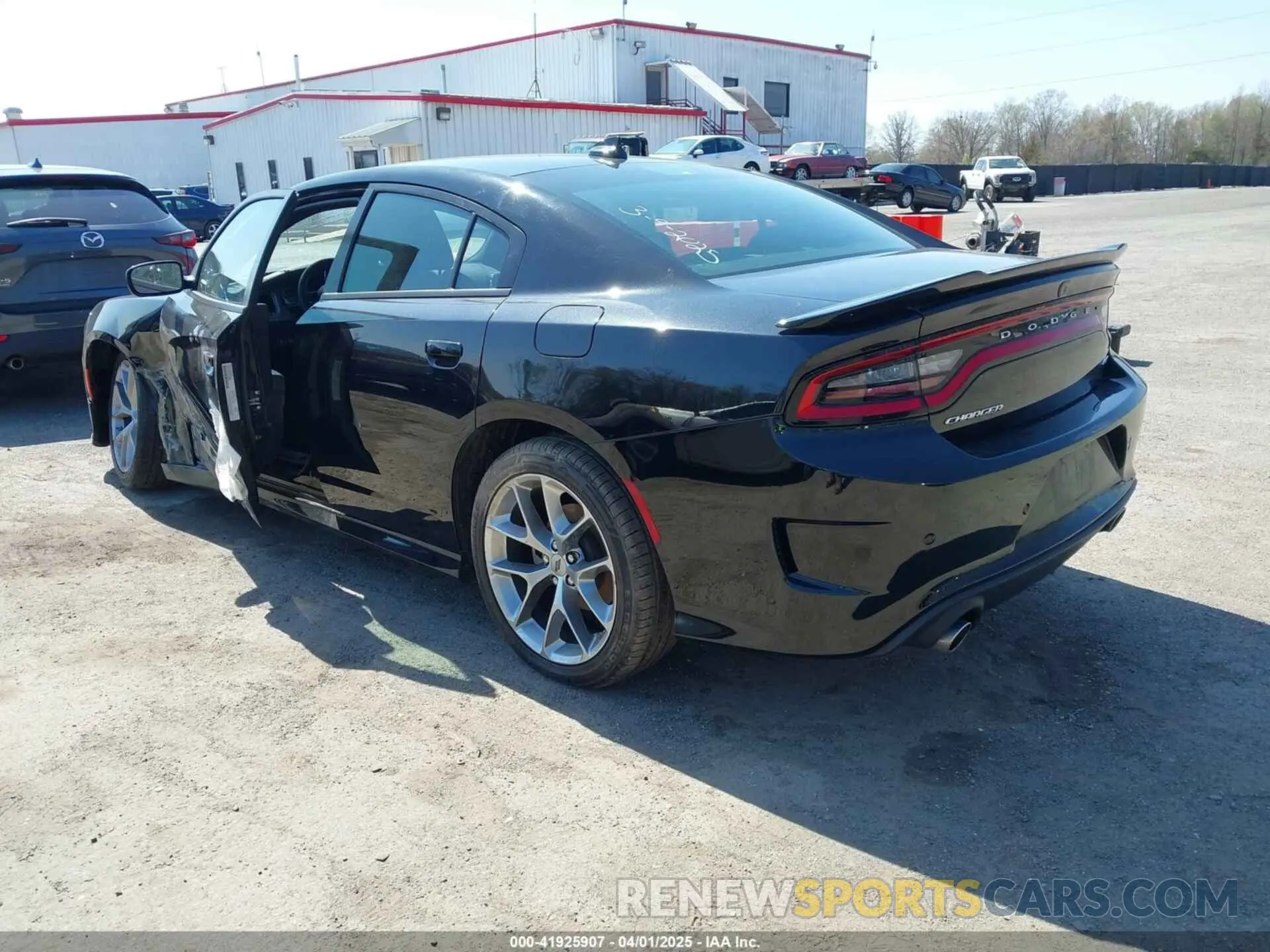 3 fotografías del automóvil dañado 2C3CDXHGXPH566320 DODGE CHARGER 2023