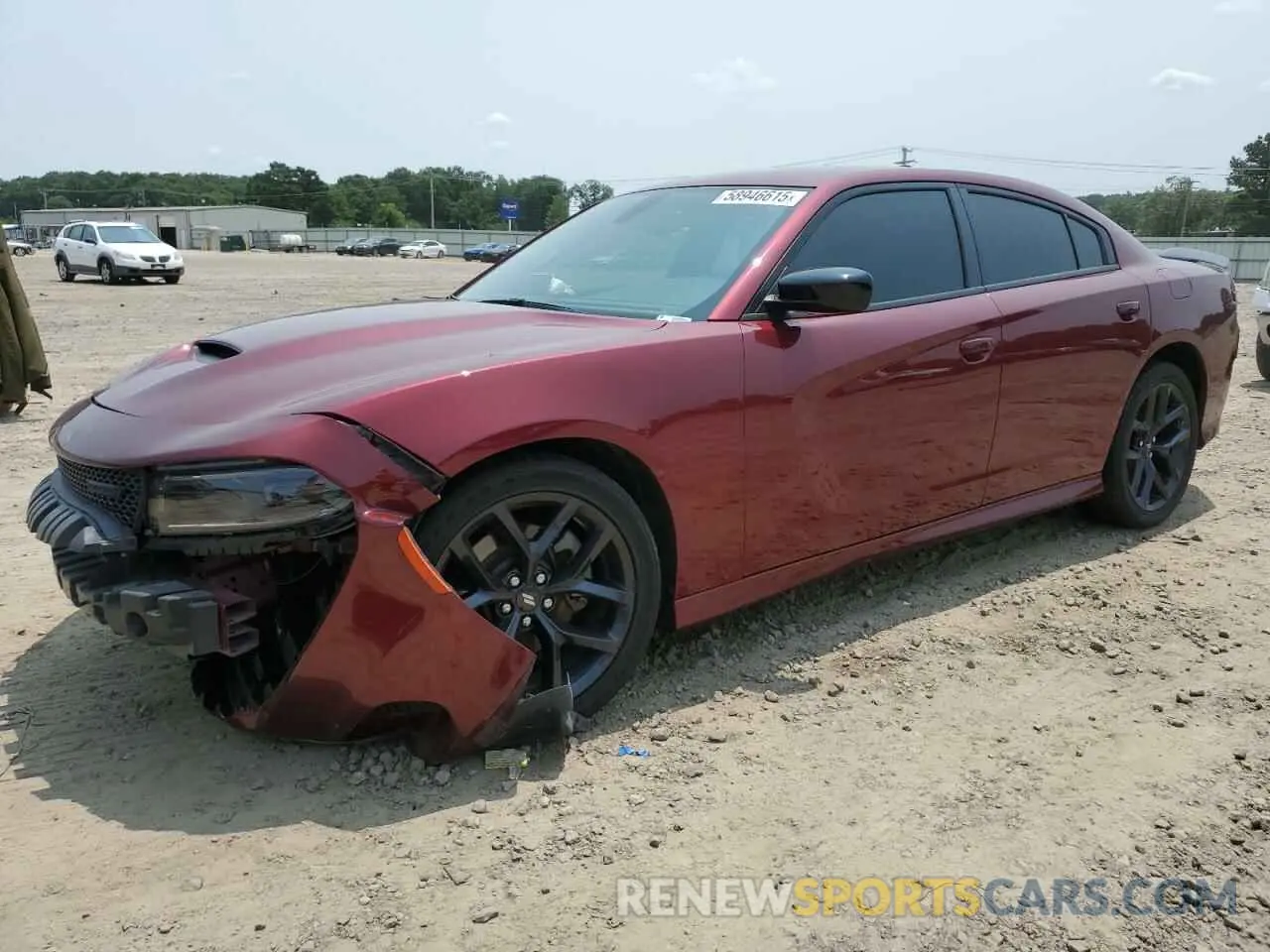 1 fotografías del automóvil dañado 2C3CDXHGXPH576975 DODGE CHARGER 2023