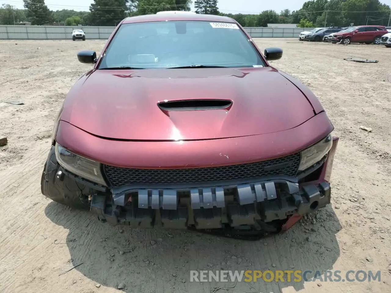 5 fotografías del automóvil dañado 2C3CDXHGXPH576975 DODGE CHARGER 2023