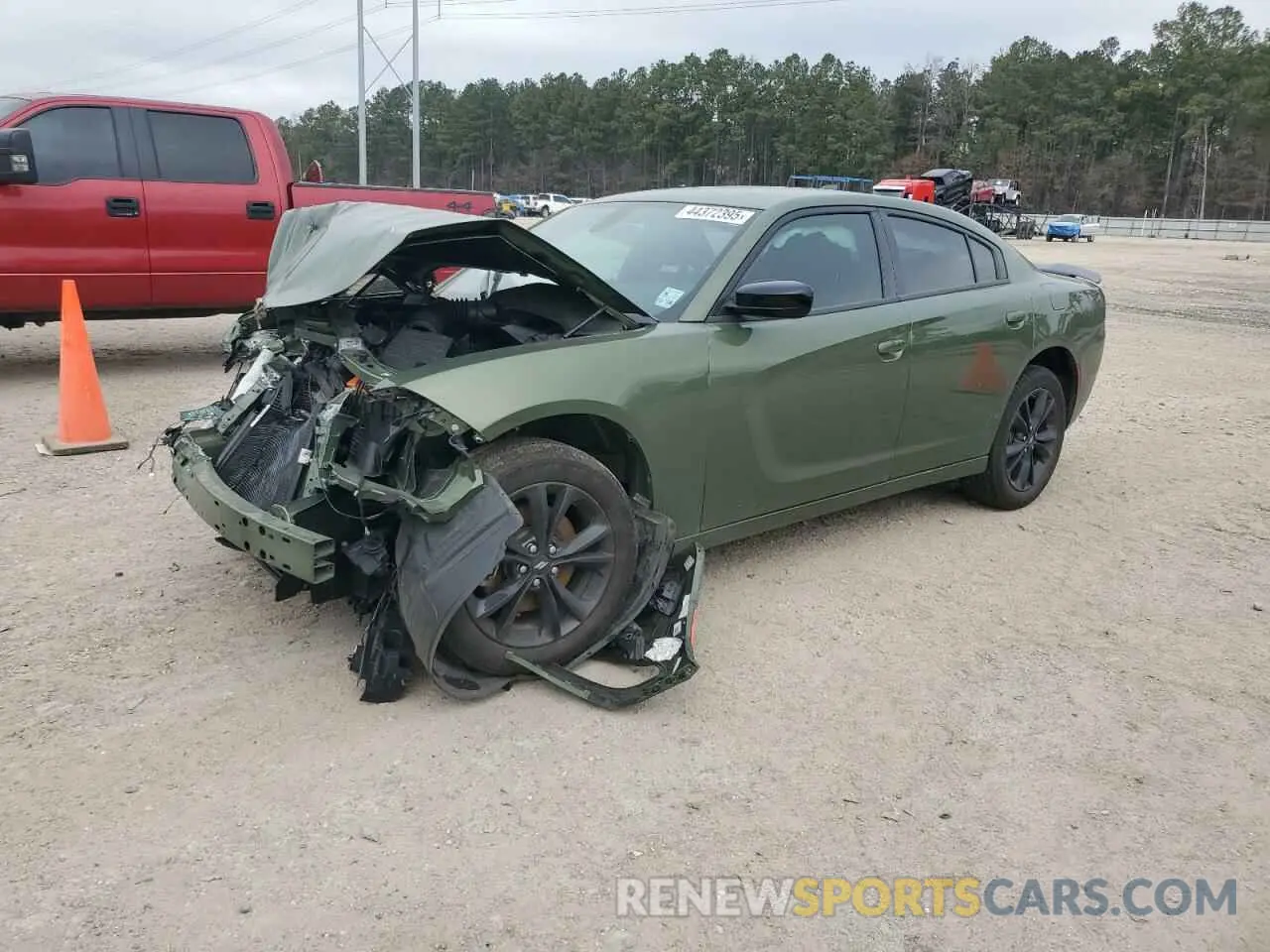 1 fotografías del automóvil dañado 2C3CDXJG5PH704694 DODGE CHARGER 2023
