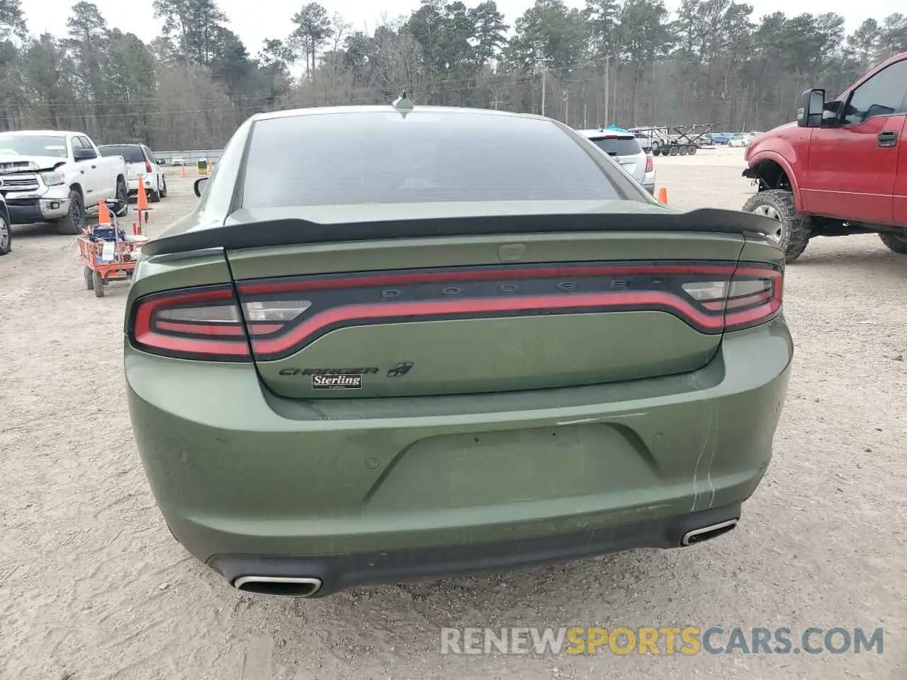 6 fotografías del automóvil dañado 2C3CDXJG5PH704694 DODGE CHARGER 2023