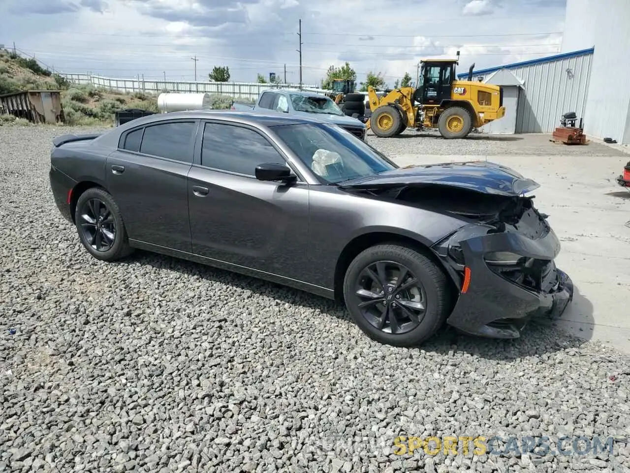 4 fotografías del automóvil dañado 2C3CDXJG5PH706025 DODGE CHARGER 2023