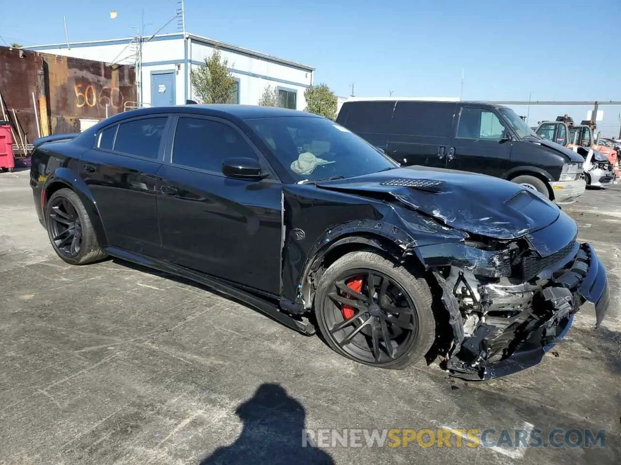 4 fotografías del automóvil dañado 2C3CDXL92PH626230 DODGE CHARGER 2023
