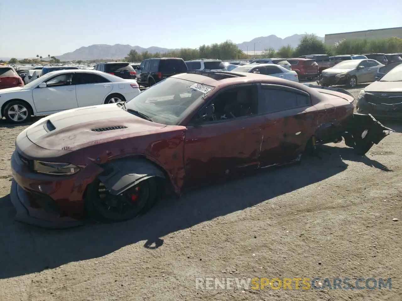 1 fotografías del automóvil dañado 2C3CDXL95PH514571 DODGE CHARGER 2023