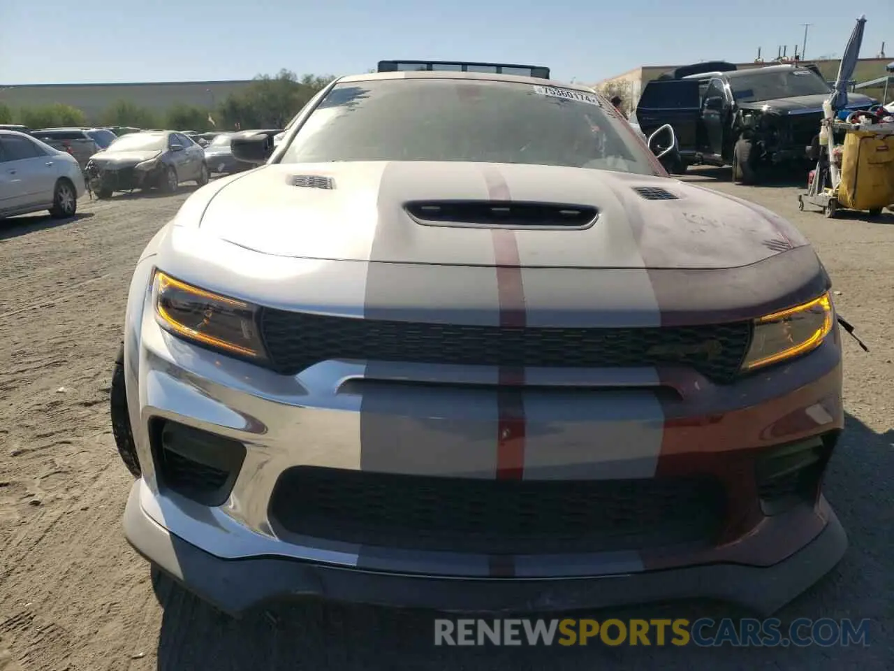 5 fotografías del automóvil dañado 2C3CDXL95PH514571 DODGE CHARGER 2023