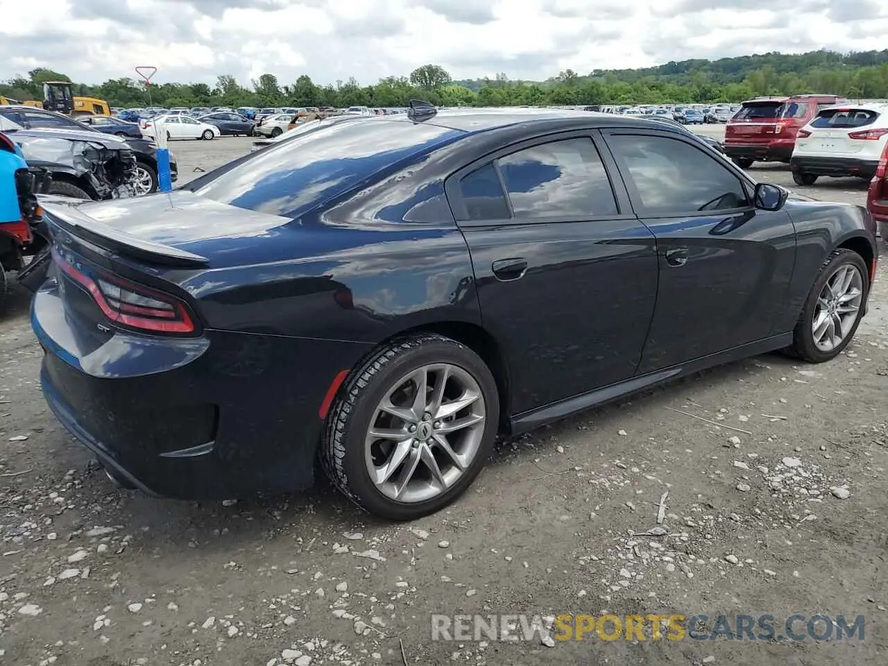 3 fotografías del automóvil dañado 2C3CDXMG4PH640627 DODGE CHARGER 2023