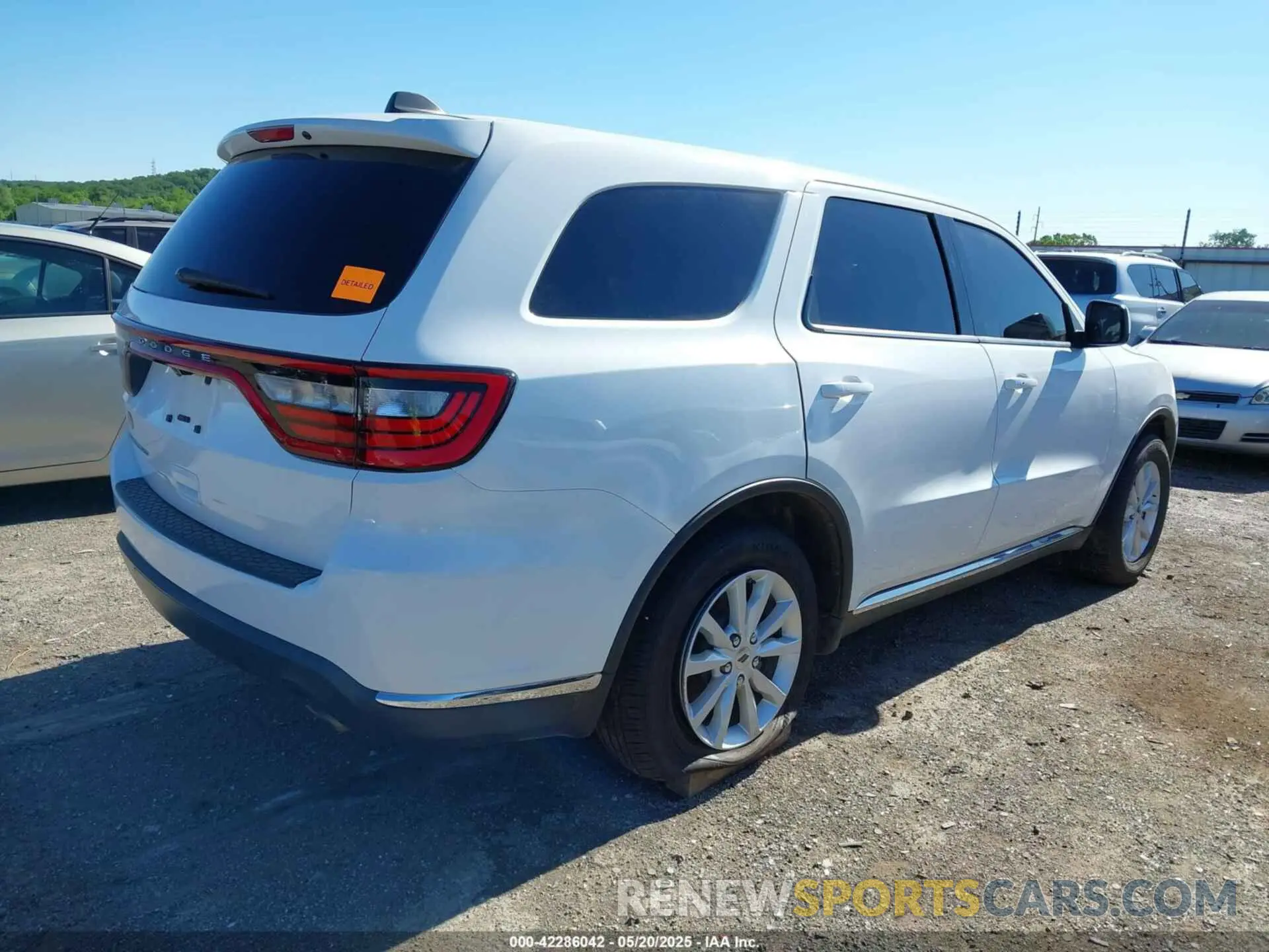 4 fotografías del automóvil dañado 1C4RDHAG1KC535331 DODGE DURANGO 2019