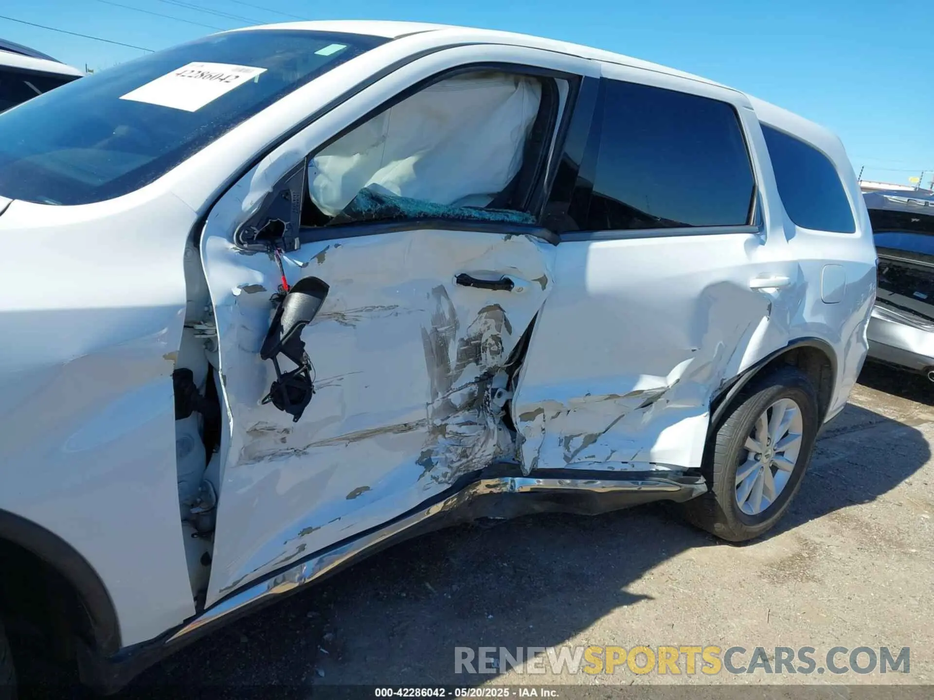 6 fotografías del automóvil dañado 1C4RDHAG1KC535331 DODGE DURANGO 2019