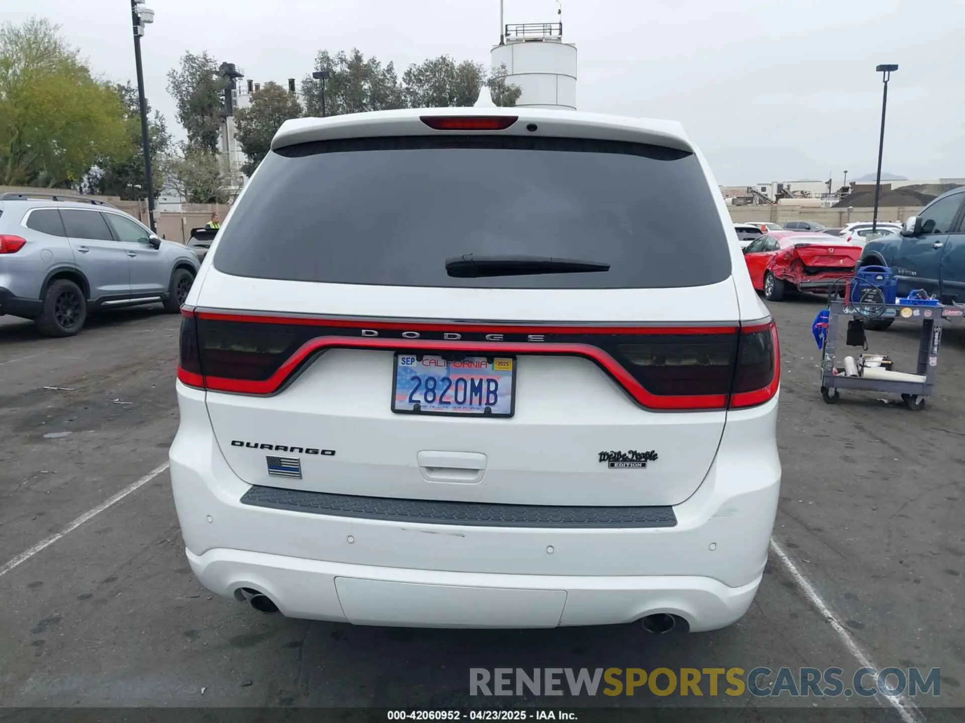 16 fotografías del automóvil dañado 1C4RDHAG3KC791454 DODGE DURANGO 2019