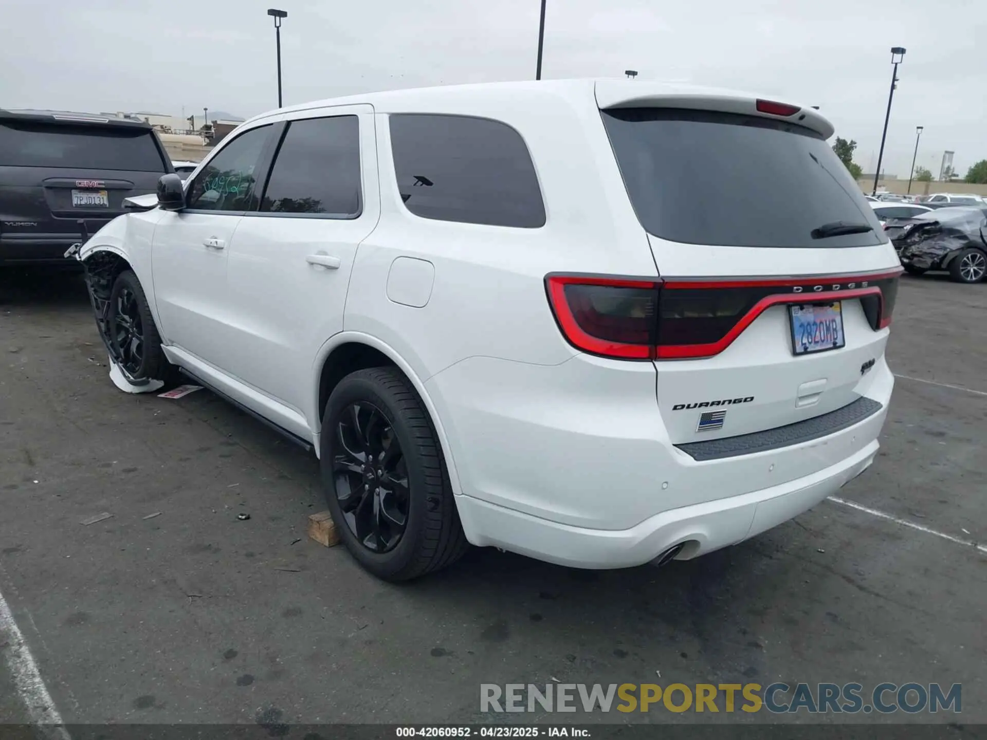 3 fotografías del automóvil dañado 1C4RDHAG3KC791454 DODGE DURANGO 2019