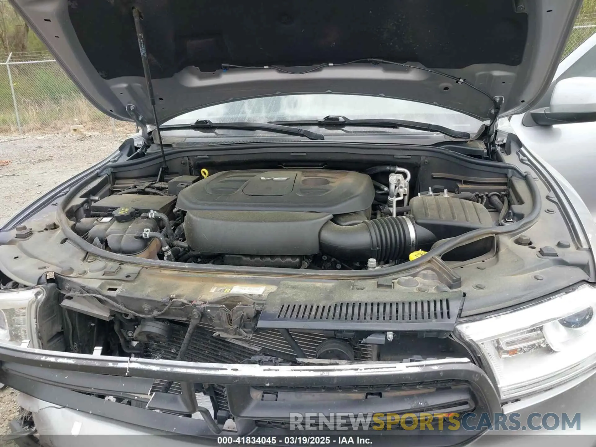 10 fotografías del automóvil dañado 1C4RDHAG5KC645203 DODGE DURANGO 2019