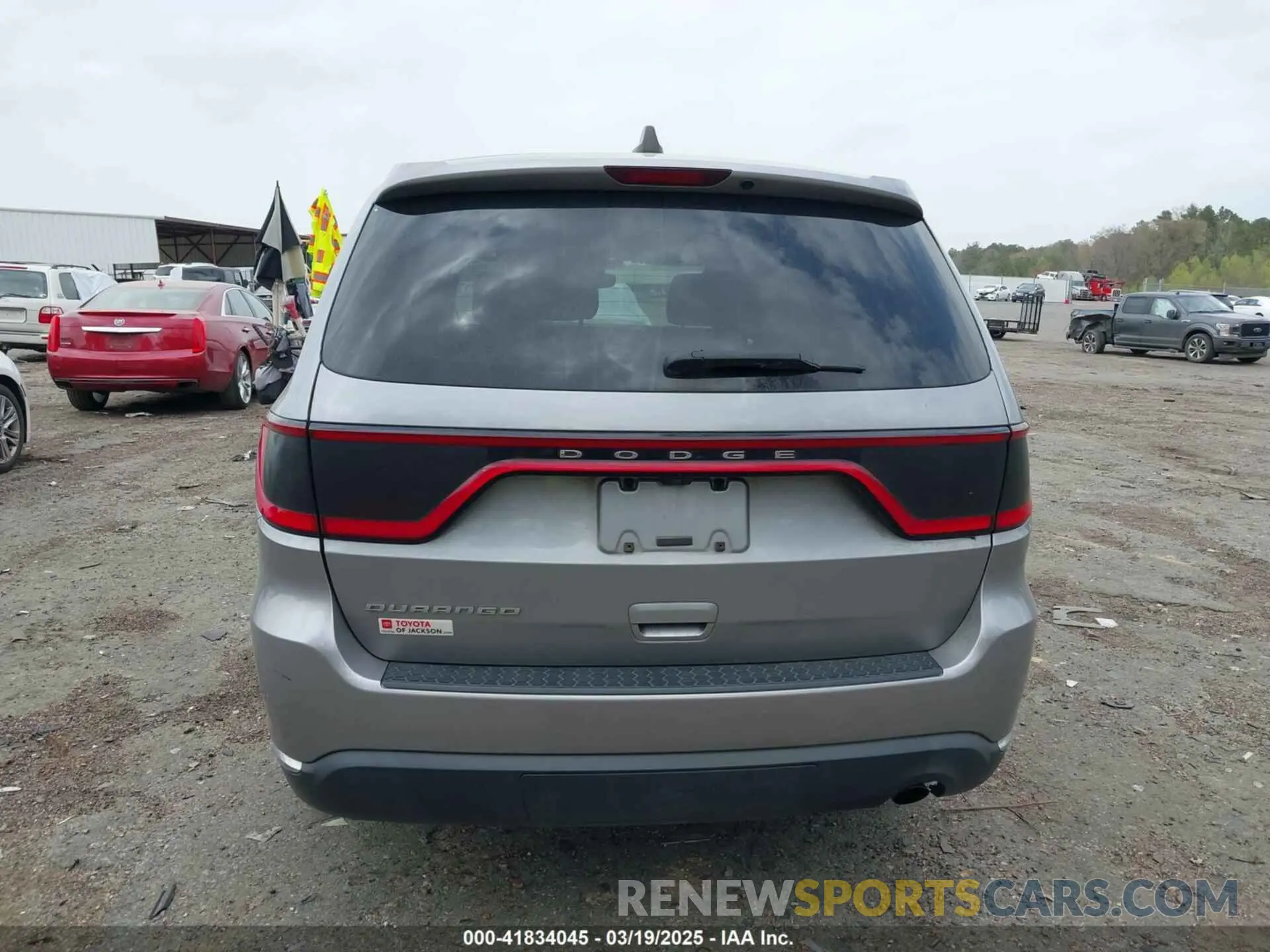 16 fotografías del automóvil dañado 1C4RDHAG5KC645203 DODGE DURANGO 2019