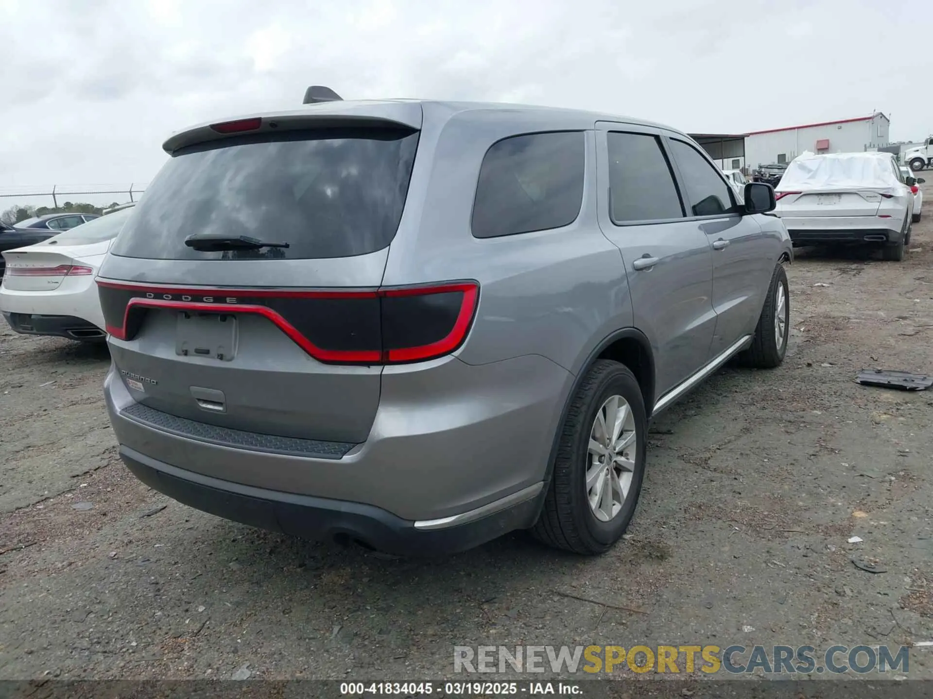 4 fotografías del automóvil dañado 1C4RDHAG5KC645203 DODGE DURANGO 2019