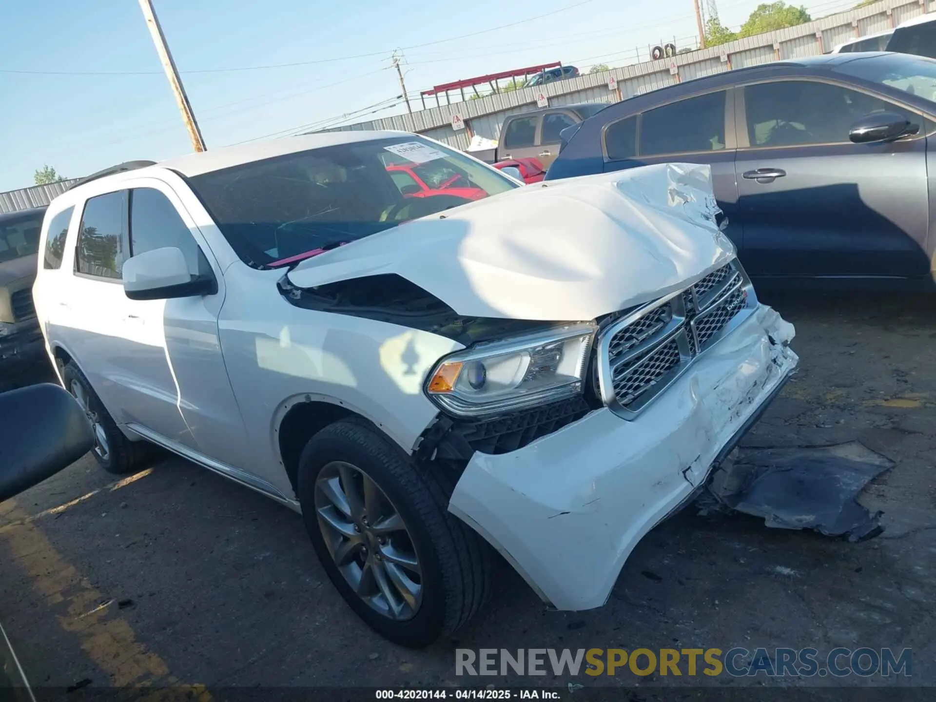 1 fotografías del automóvil dañado 1C4RDHAG7KC559200 DODGE DURANGO 2019