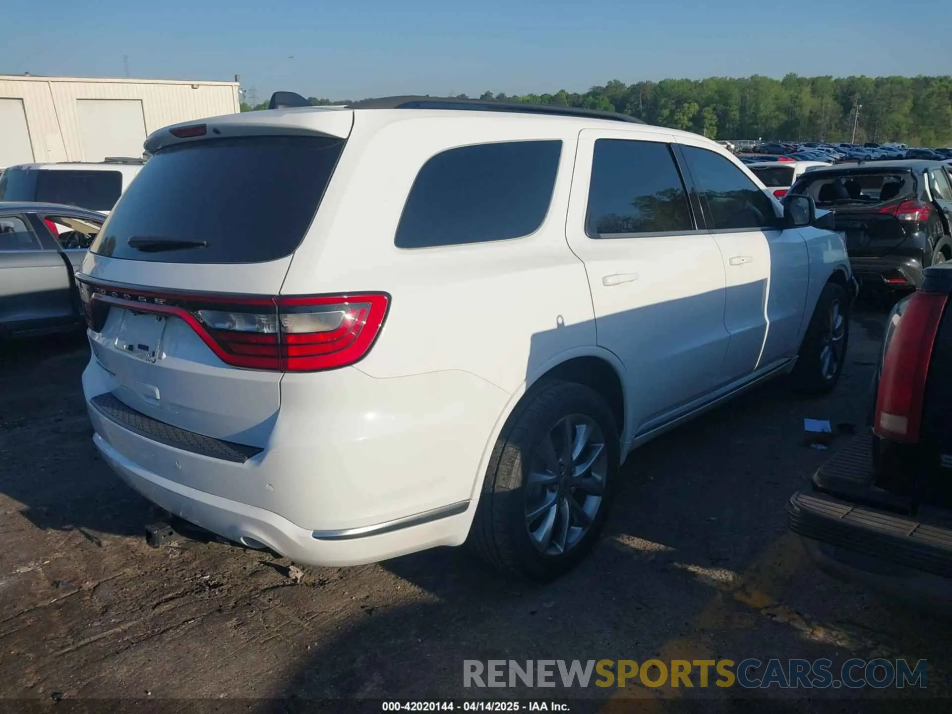 4 fotografías del automóvil dañado 1C4RDHAG7KC559200 DODGE DURANGO 2019