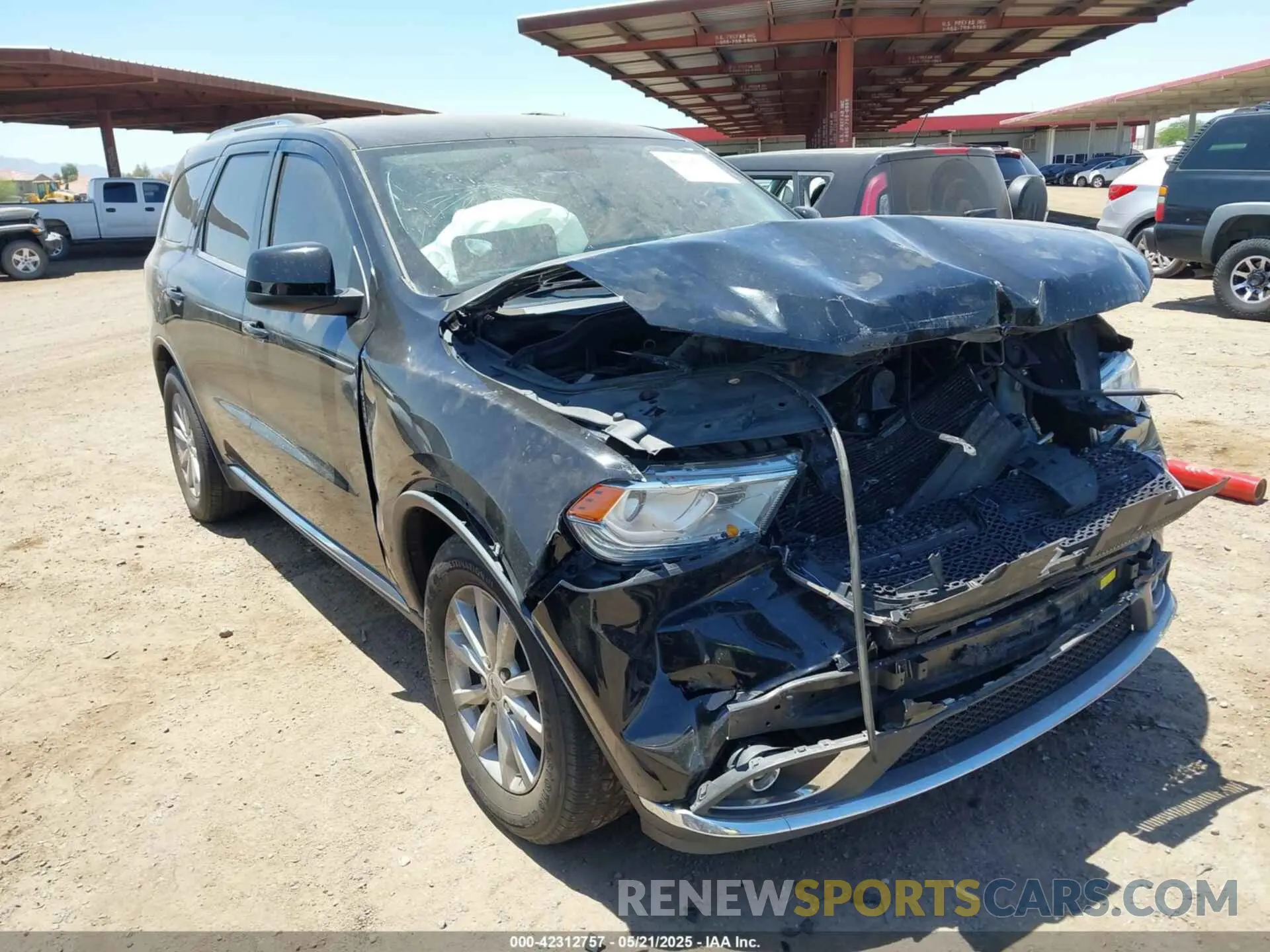 1 fotografías del automóvil dañado 1C4RDHAG8KC684576 DODGE DURANGO 2019
