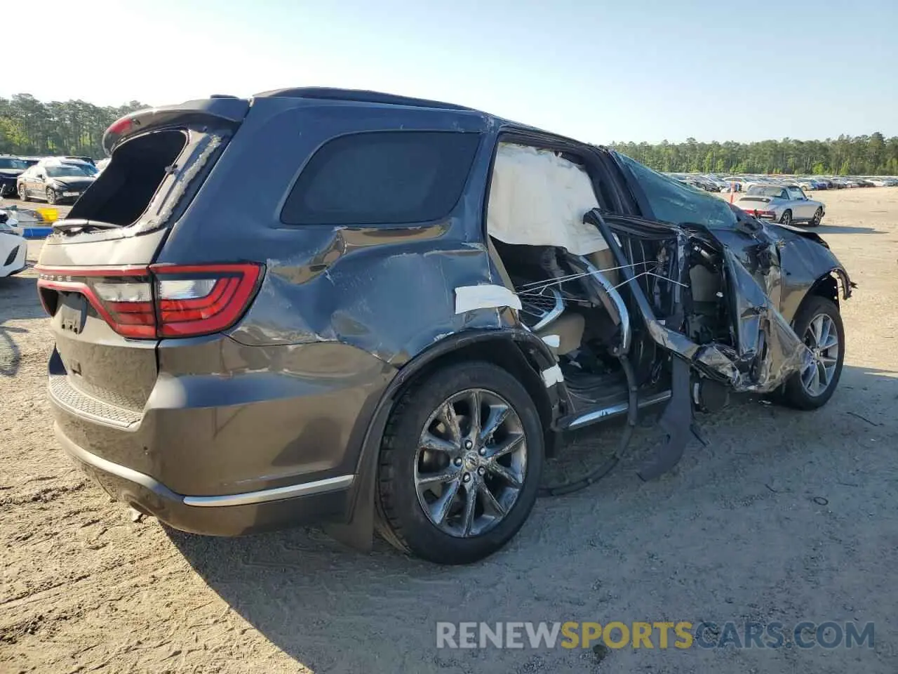 3 fotografías del automóvil dañado 1C4RDHAG9KC550093 DODGE DURANGO 2019