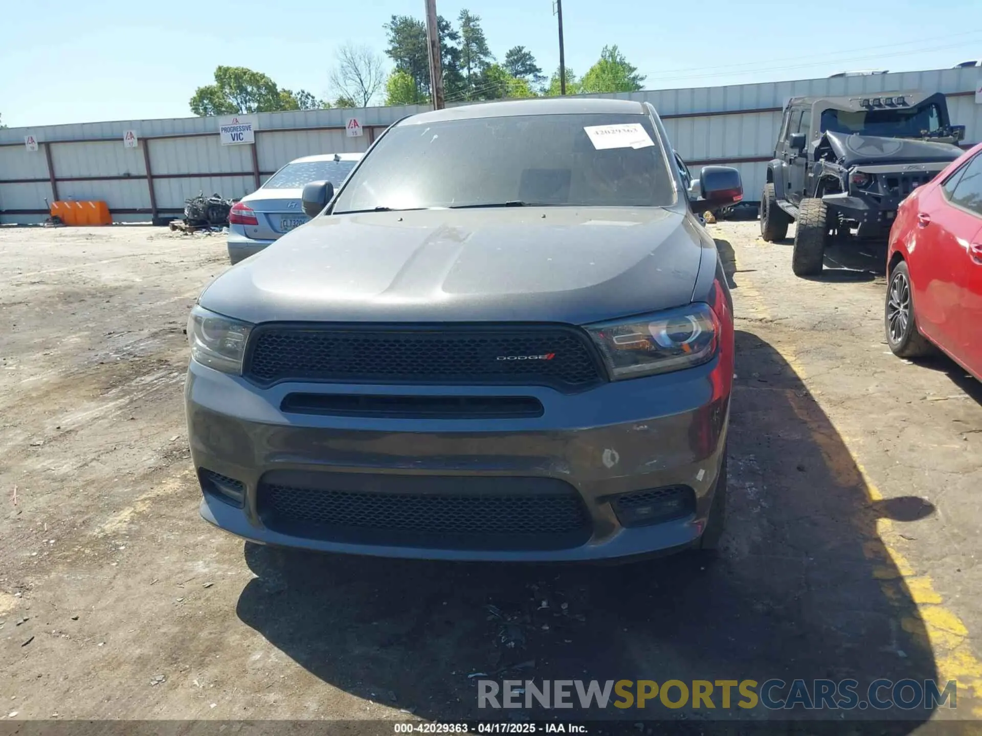12 fotografías del automóvil dañado 1C4RDHDG1KC675844 DODGE DURANGO 2019