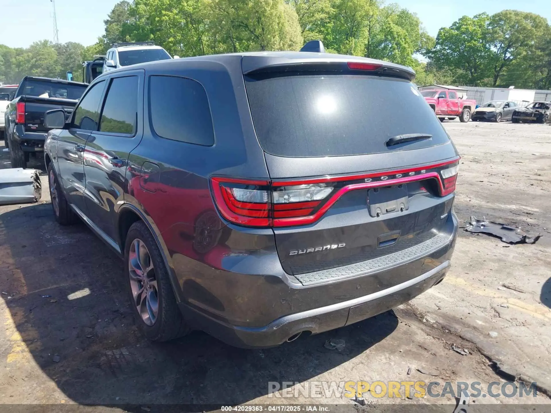 3 fotografías del automóvil dañado 1C4RDHDG1KC675844 DODGE DURANGO 2019