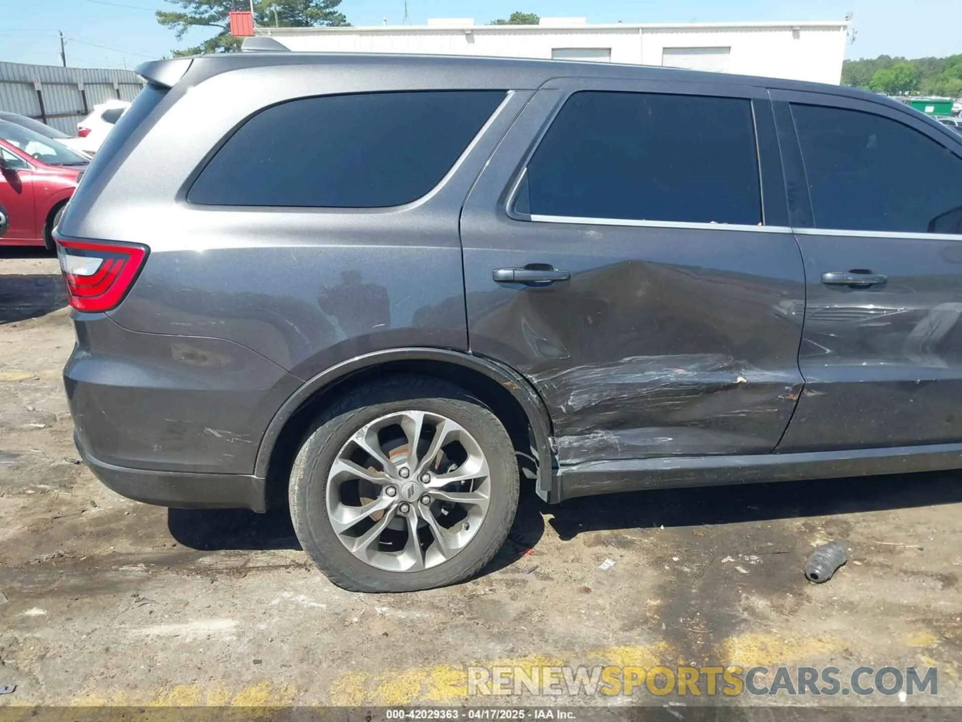 6 fotografías del automóvil dañado 1C4RDHDG1KC675844 DODGE DURANGO 2019