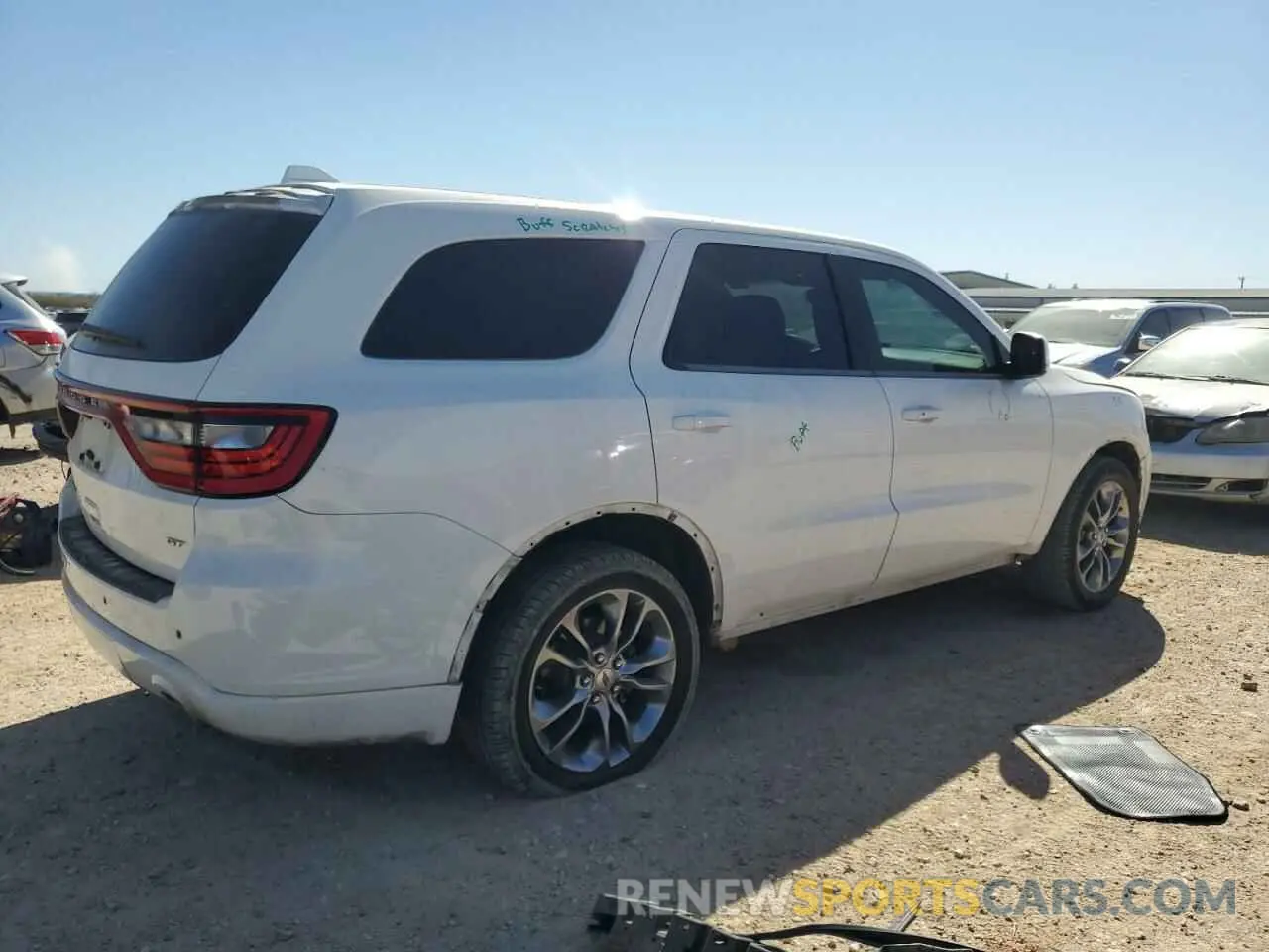 3 fotografías del automóvil dañado 1C4RDHDG1KC769125 DODGE DURANGO 2019