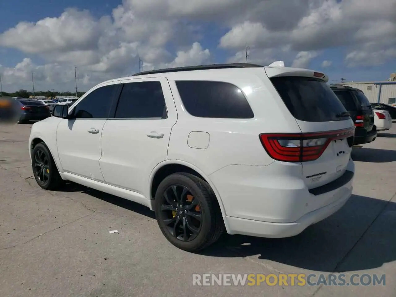 2 fotografías del automóvil dañado 1C4RDHDG3KC535360 DODGE DURANGO 2019