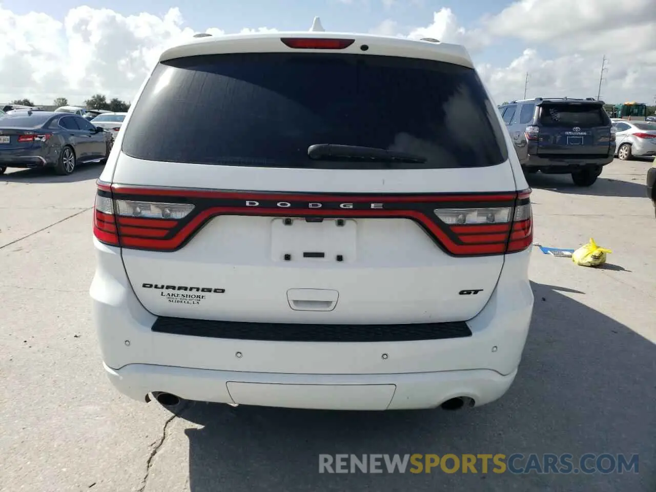 6 fotografías del automóvil dañado 1C4RDHDG3KC535360 DODGE DURANGO 2019