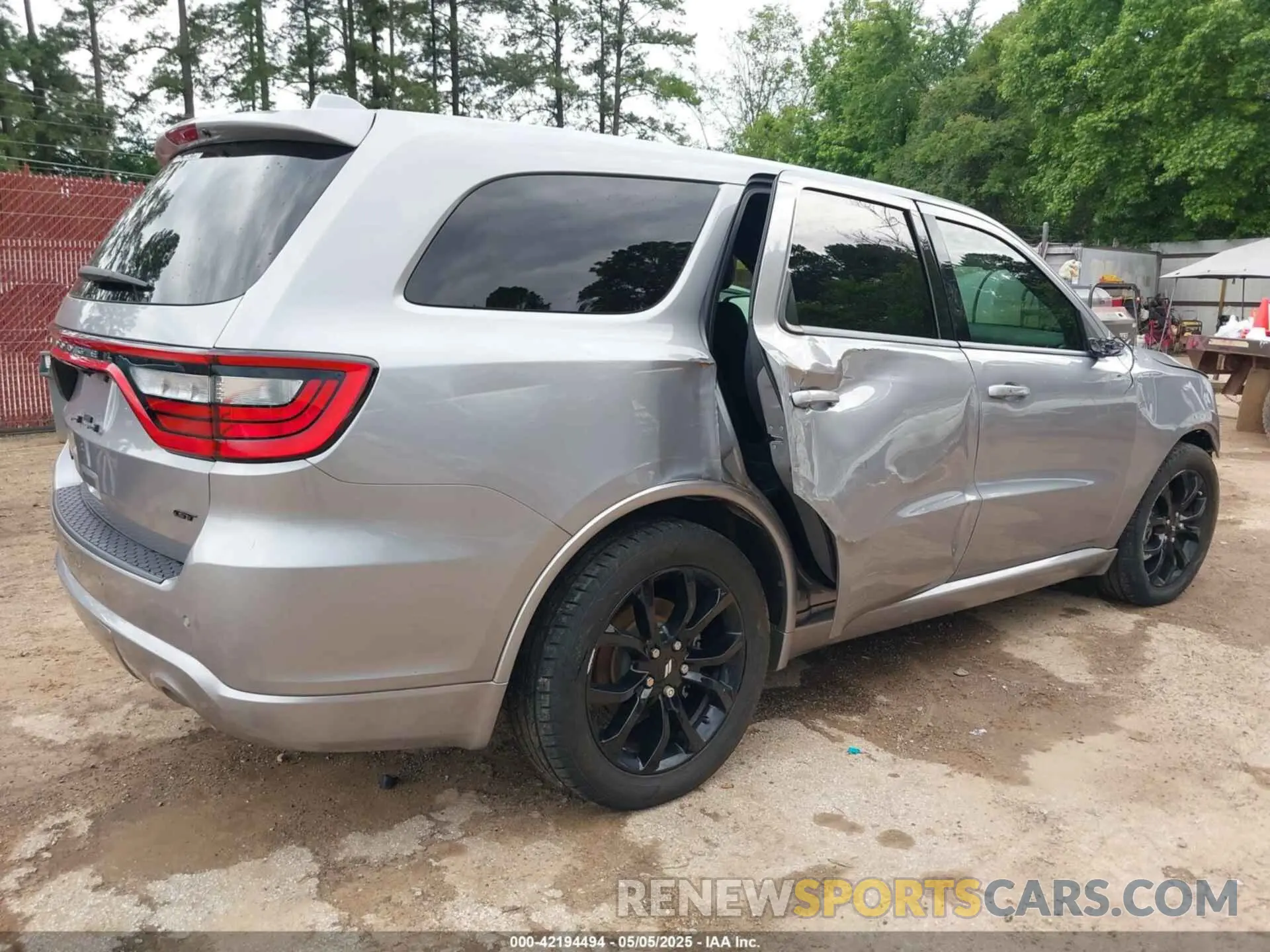4 fotografías del automóvil dañado 1C4RDHDG4KC743747 DODGE DURANGO 2019