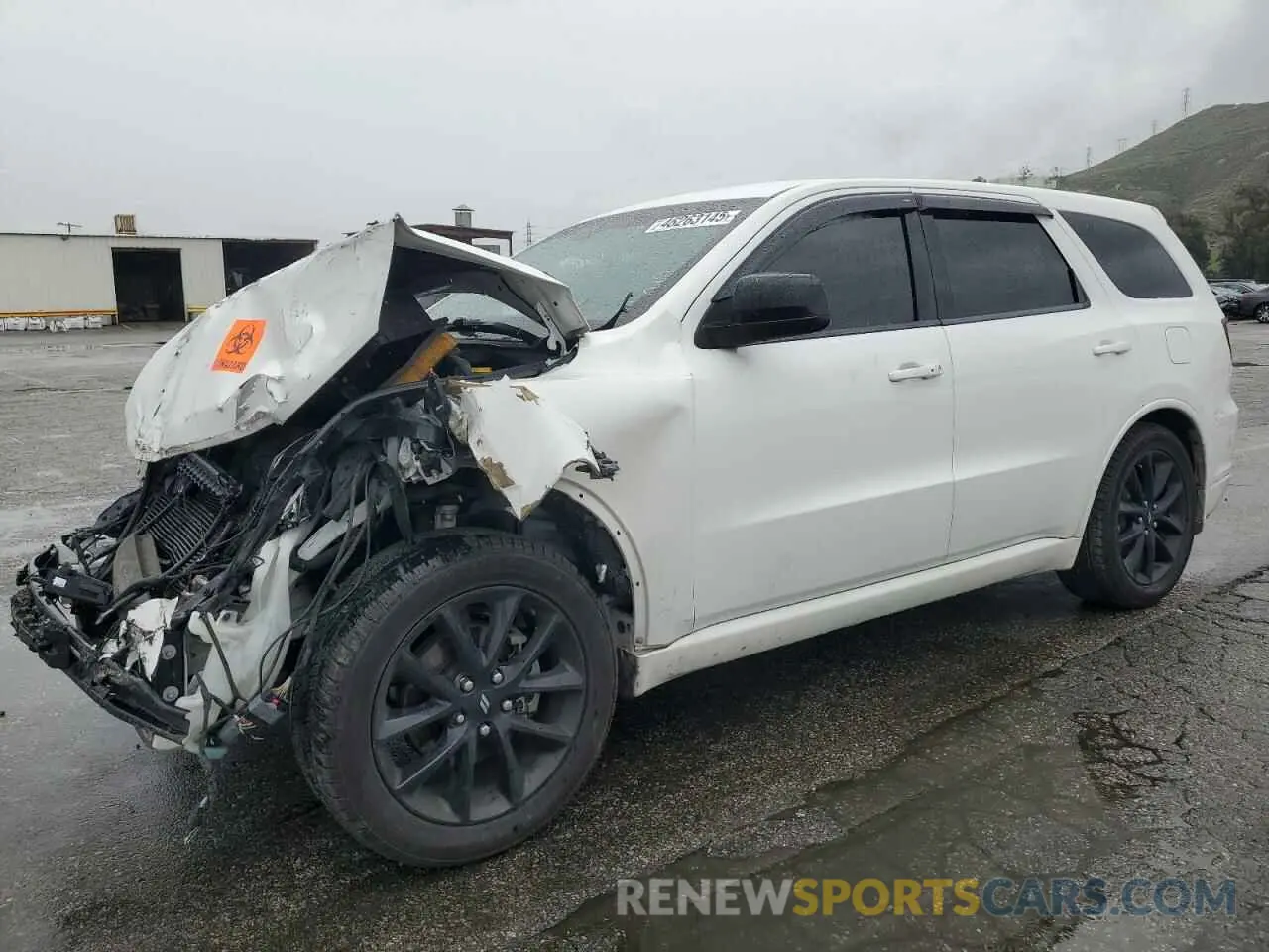 1 fotografías del automóvil dañado 1C4RDHDG4KC827230 DODGE DURANGO 2019