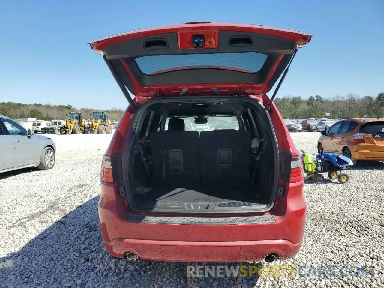 6 fotografías del automóvil dañado 1C4RDHDG7KC684337 DODGE DURANGO 2019