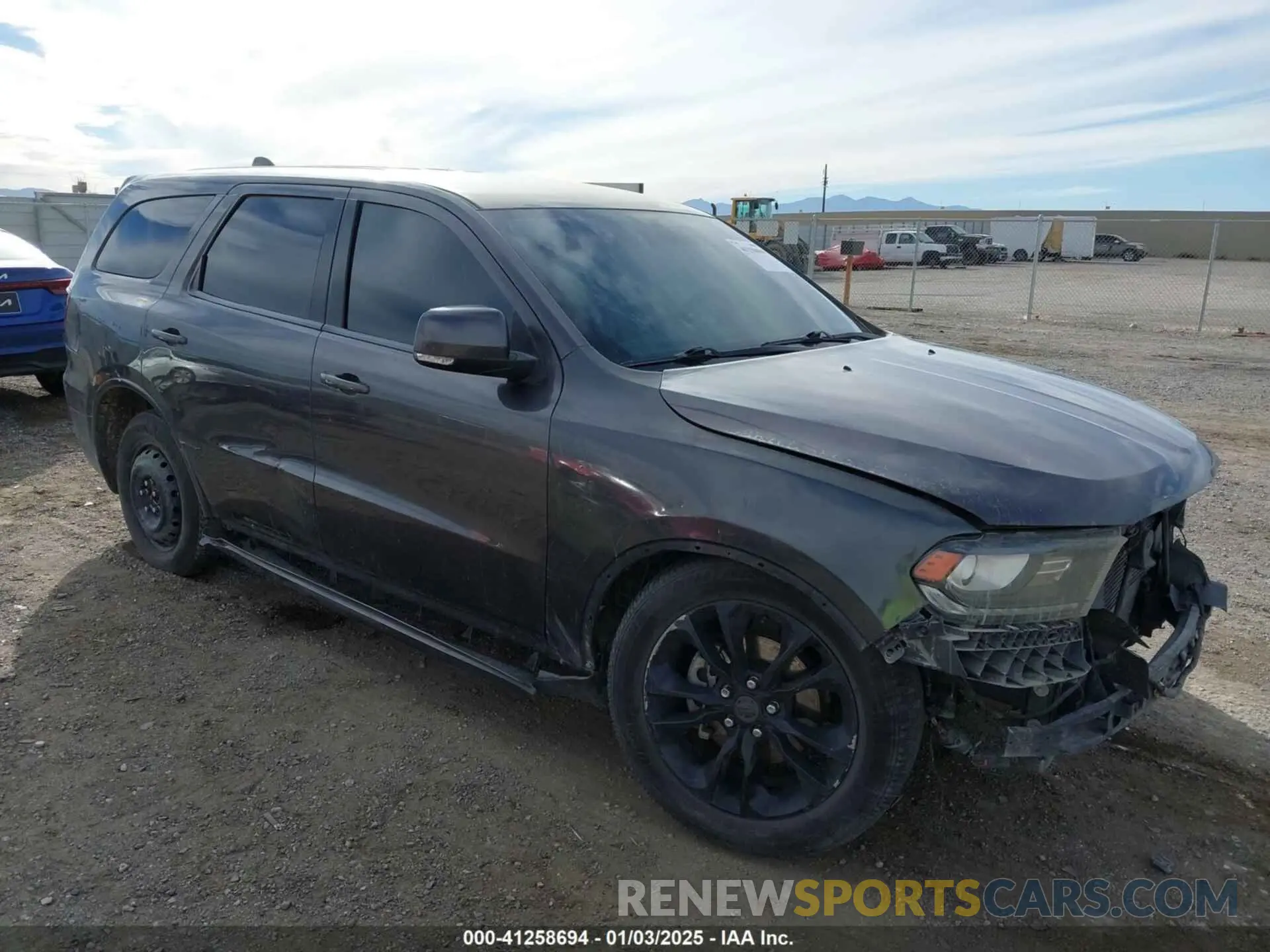 1 fotografías del automóvil dañado 1C4RDHDG8KC779425 DODGE DURANGO 2019