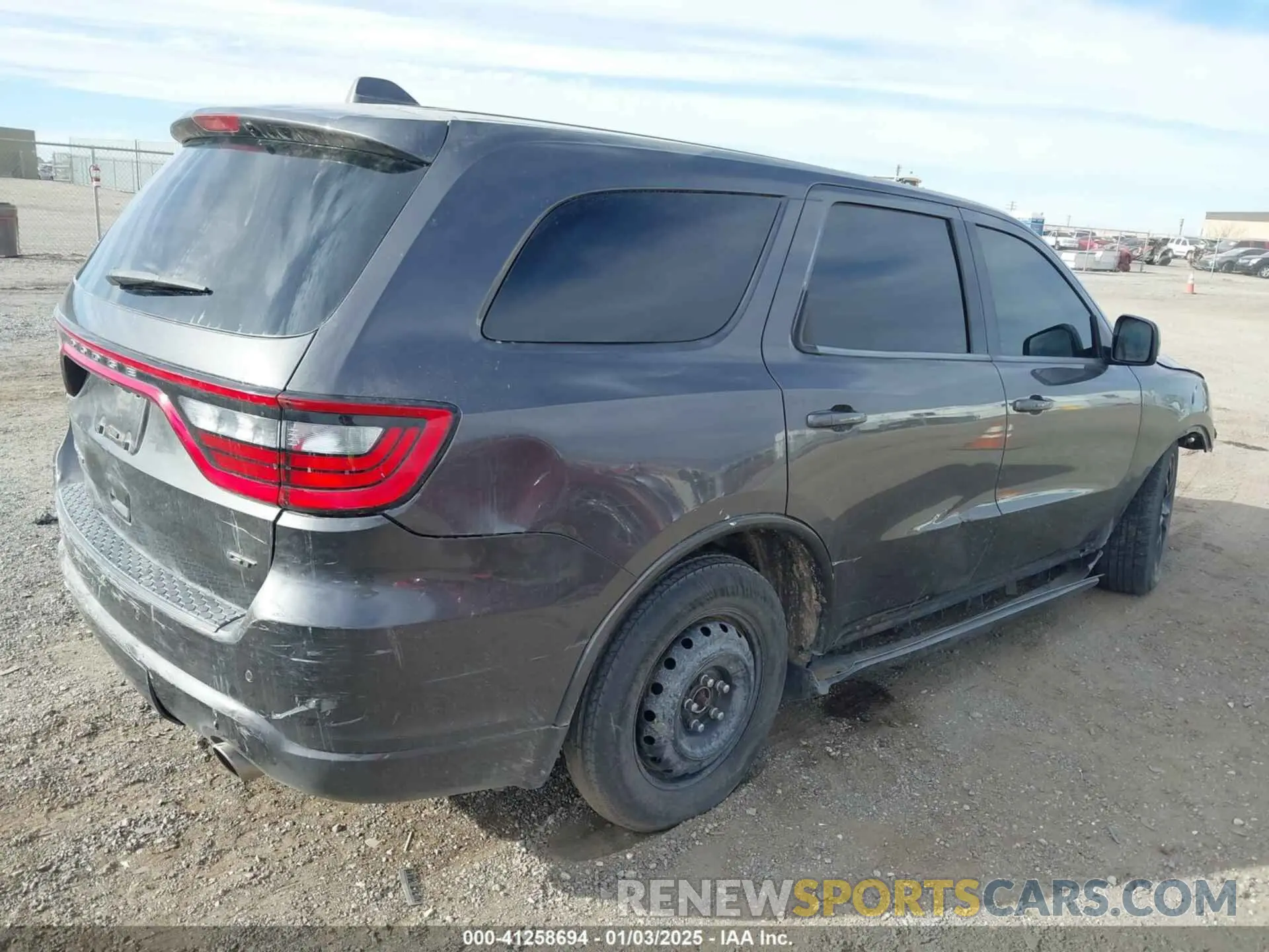 4 fotografías del automóvil dañado 1C4RDHDG8KC779425 DODGE DURANGO 2019