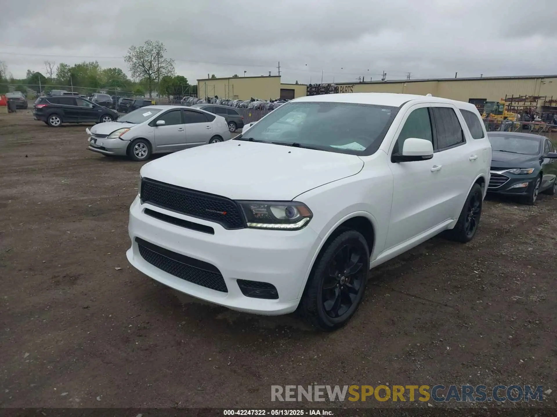 2 fotografías del automóvil dañado 1C4RDHDG9KC556987 DODGE DURANGO 2019