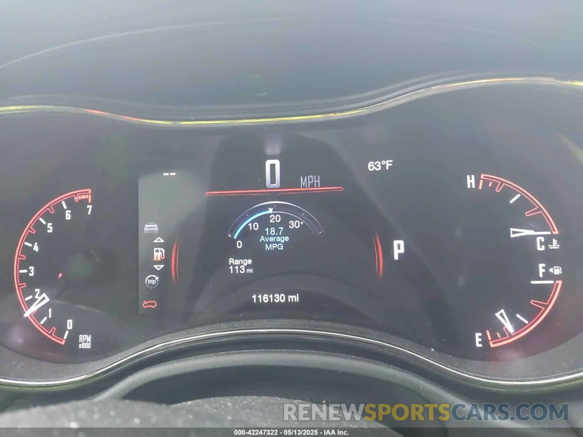 7 fotografías del automóvil dañado 1C4RDHDG9KC556987 DODGE DURANGO 2019