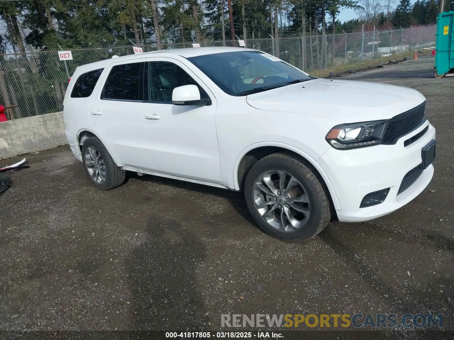 1 fotografías del automóvil dañado 1C4RDHDG9KC803201 DODGE DURANGO 2019