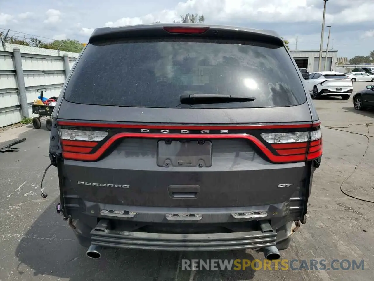 6 fotografías del automóvil dañado 1C4RDHDG9KC824419 DODGE DURANGO 2019