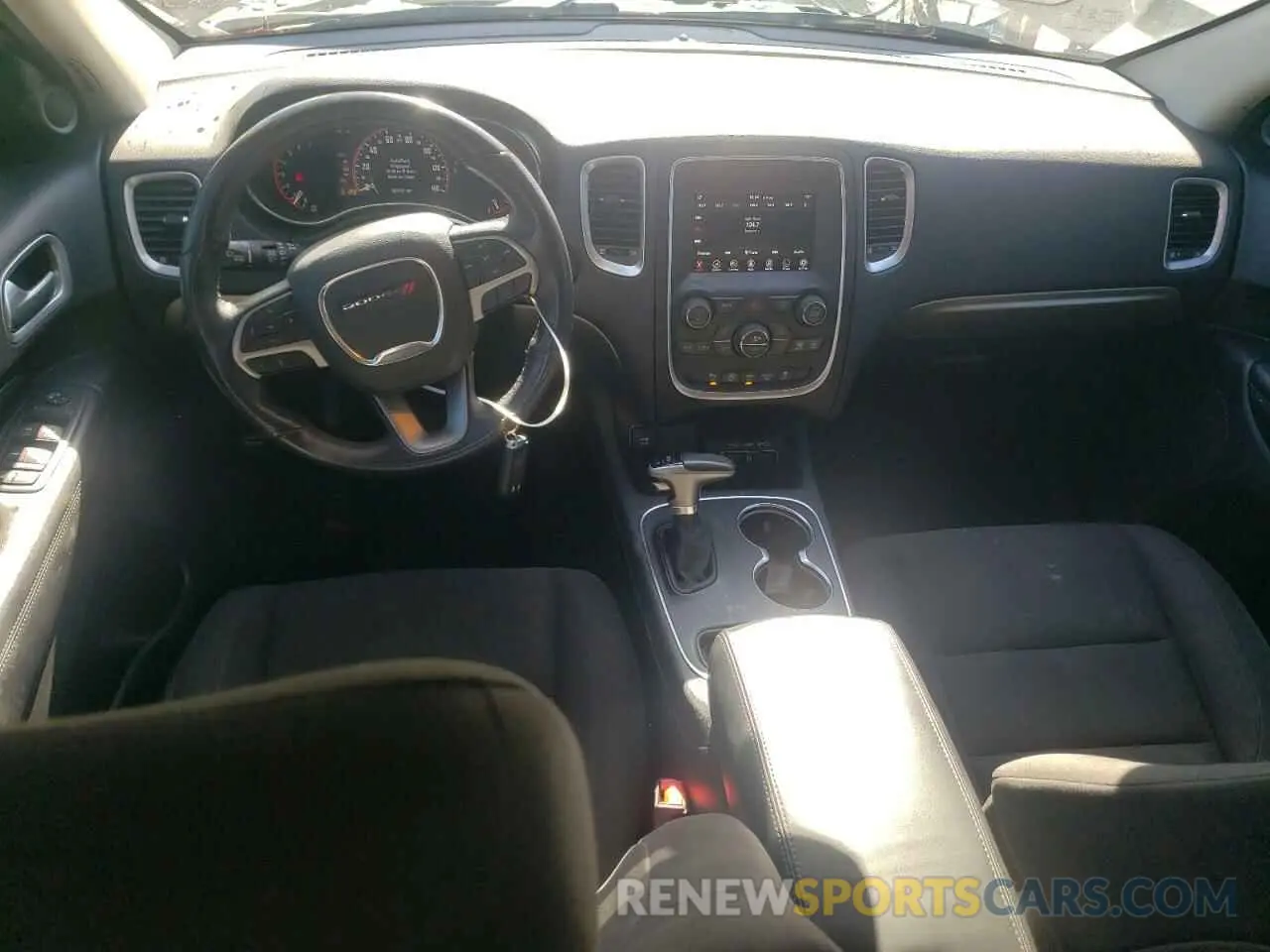 8 fotografías del automóvil dañado 1C4RDJAG2KC848010 DODGE DURANGO 2019