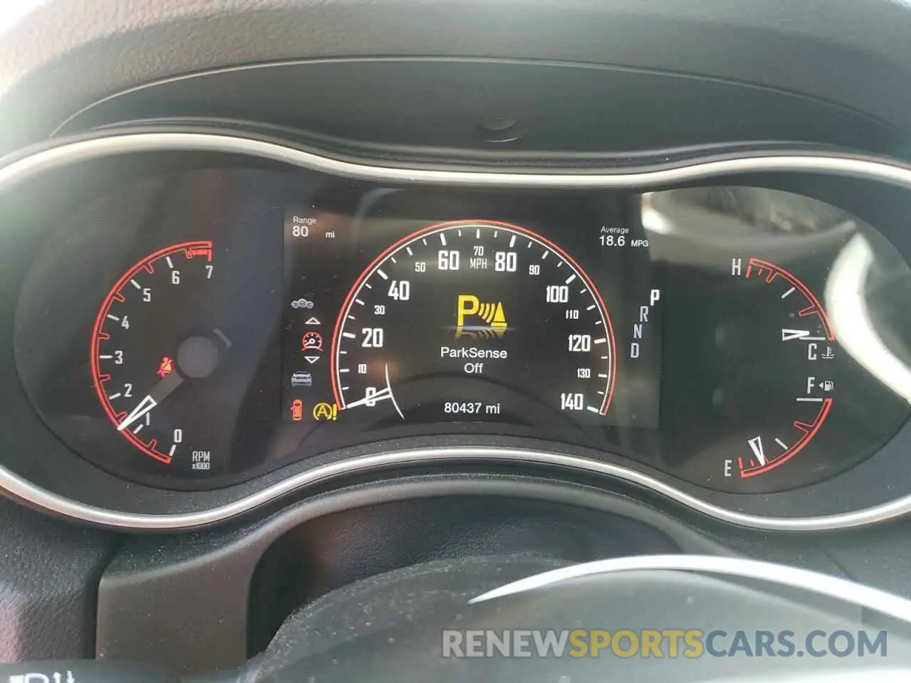 9 fotografías del automóvil dañado 1C4RDJAG2KC848010 DODGE DURANGO 2019