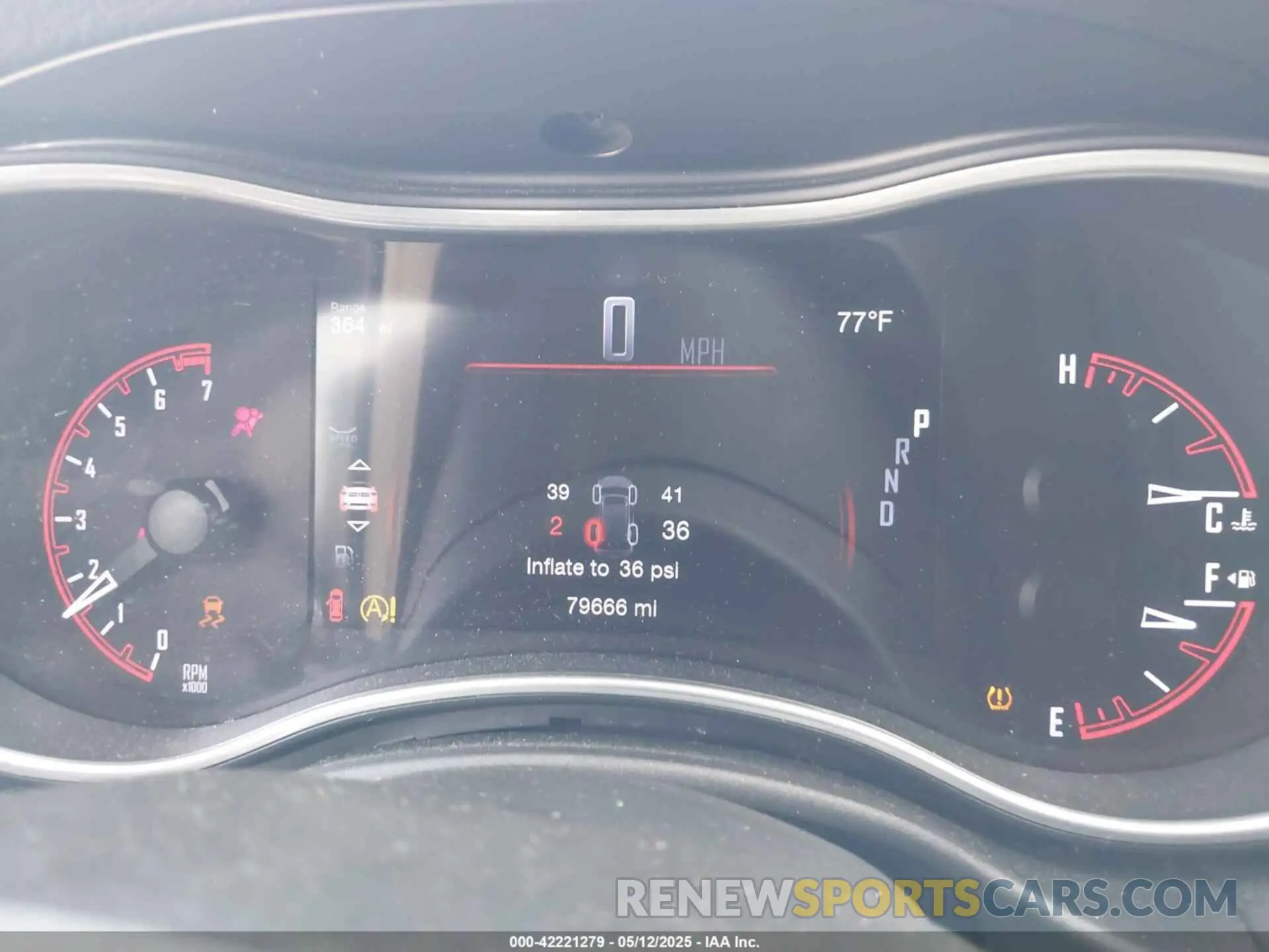 7 fotografías del automóvil dañado 1C4RDJAG9KC645325 DODGE DURANGO 2019