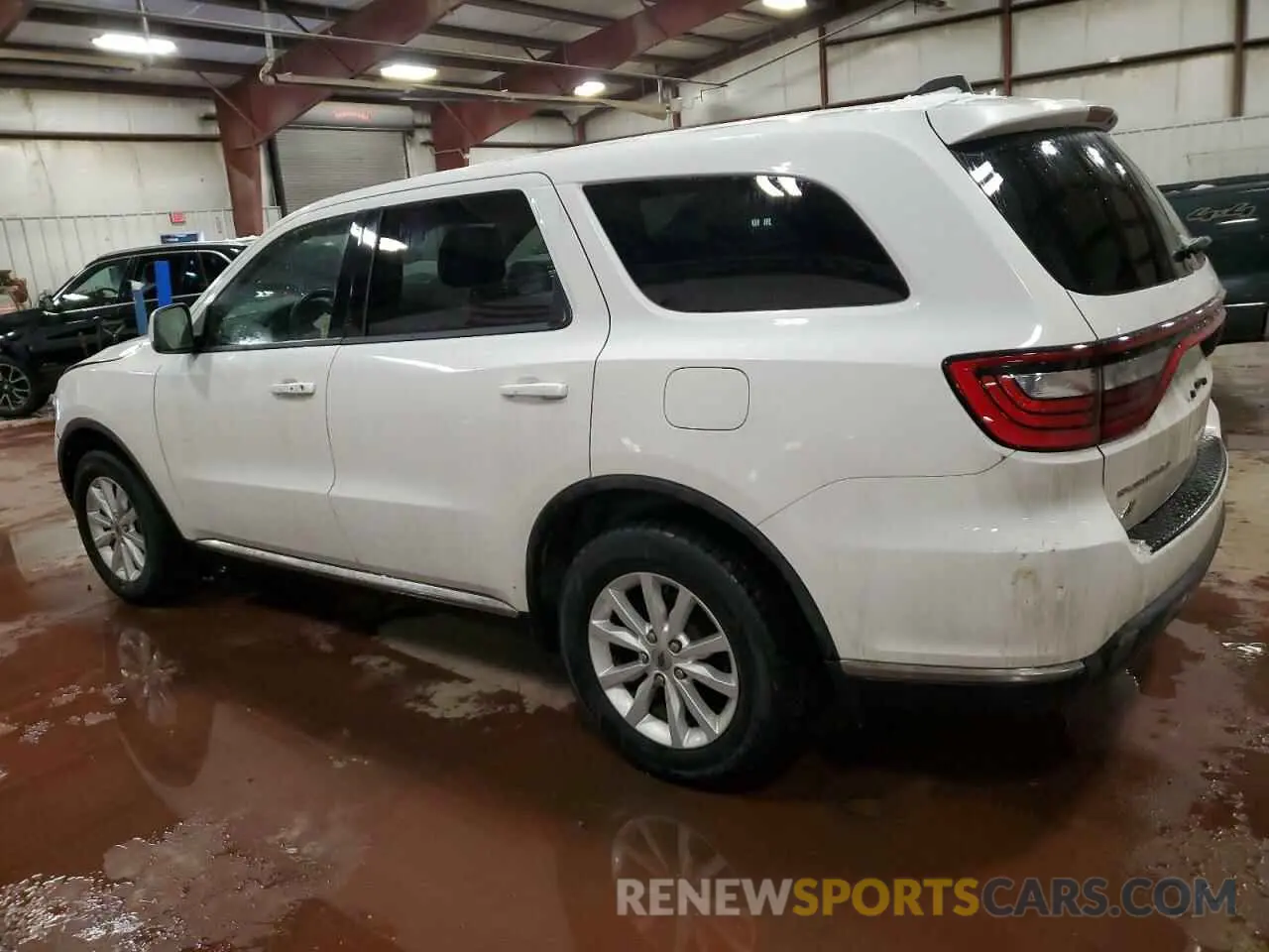 2 fotografías del automóvil dañado 1C4RDJAGXKC795461 DODGE DURANGO 2019