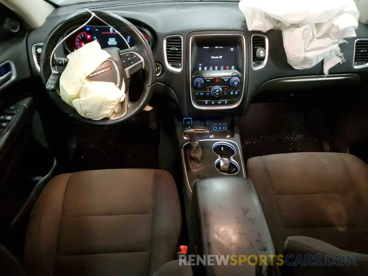 8 fotografías del automóvil dañado 1C4RDJAGXKC795461 DODGE DURANGO 2019