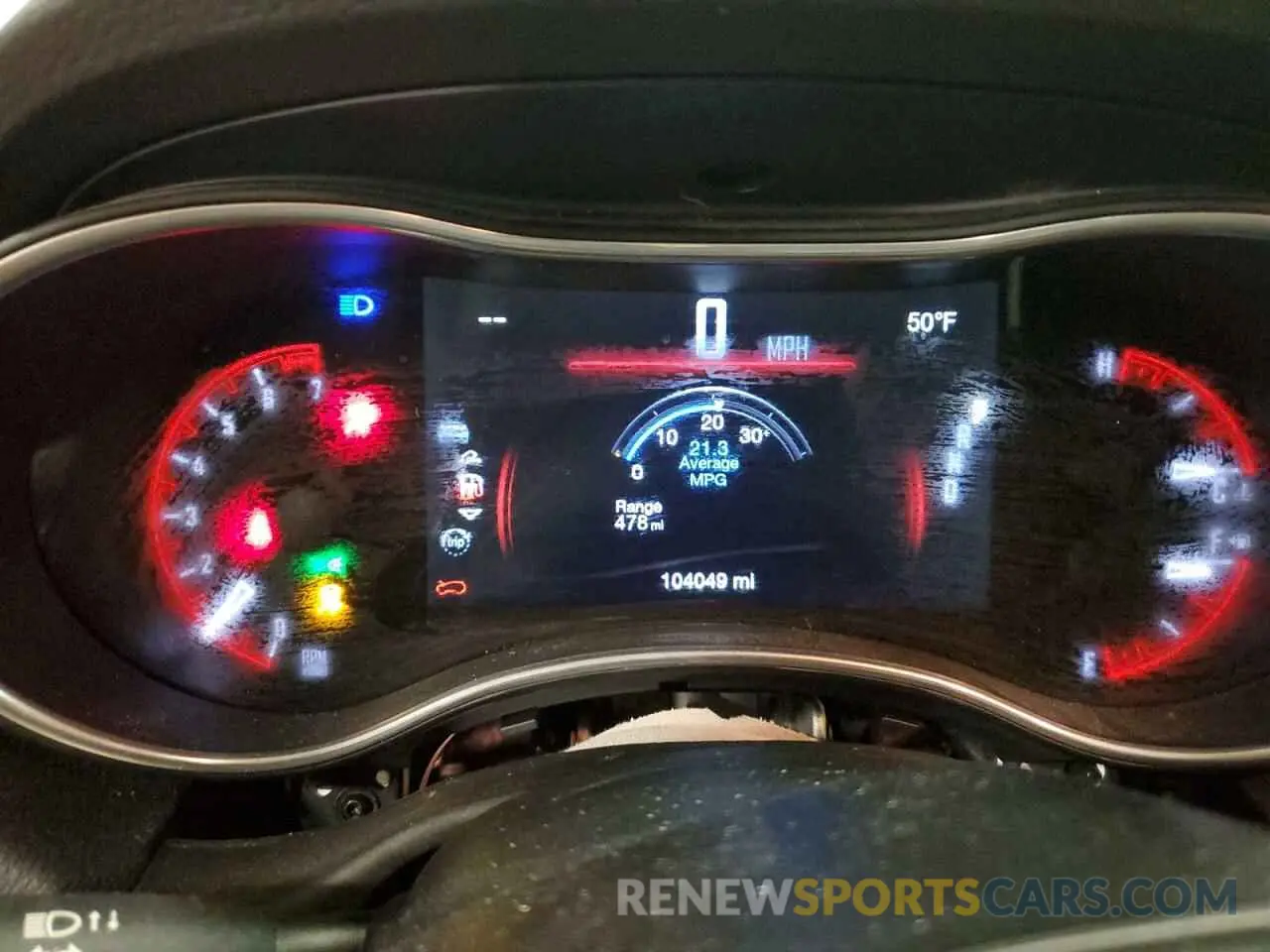 9 fotografías del automóvil dañado 1C4RDJAGXKC795461 DODGE DURANGO 2019