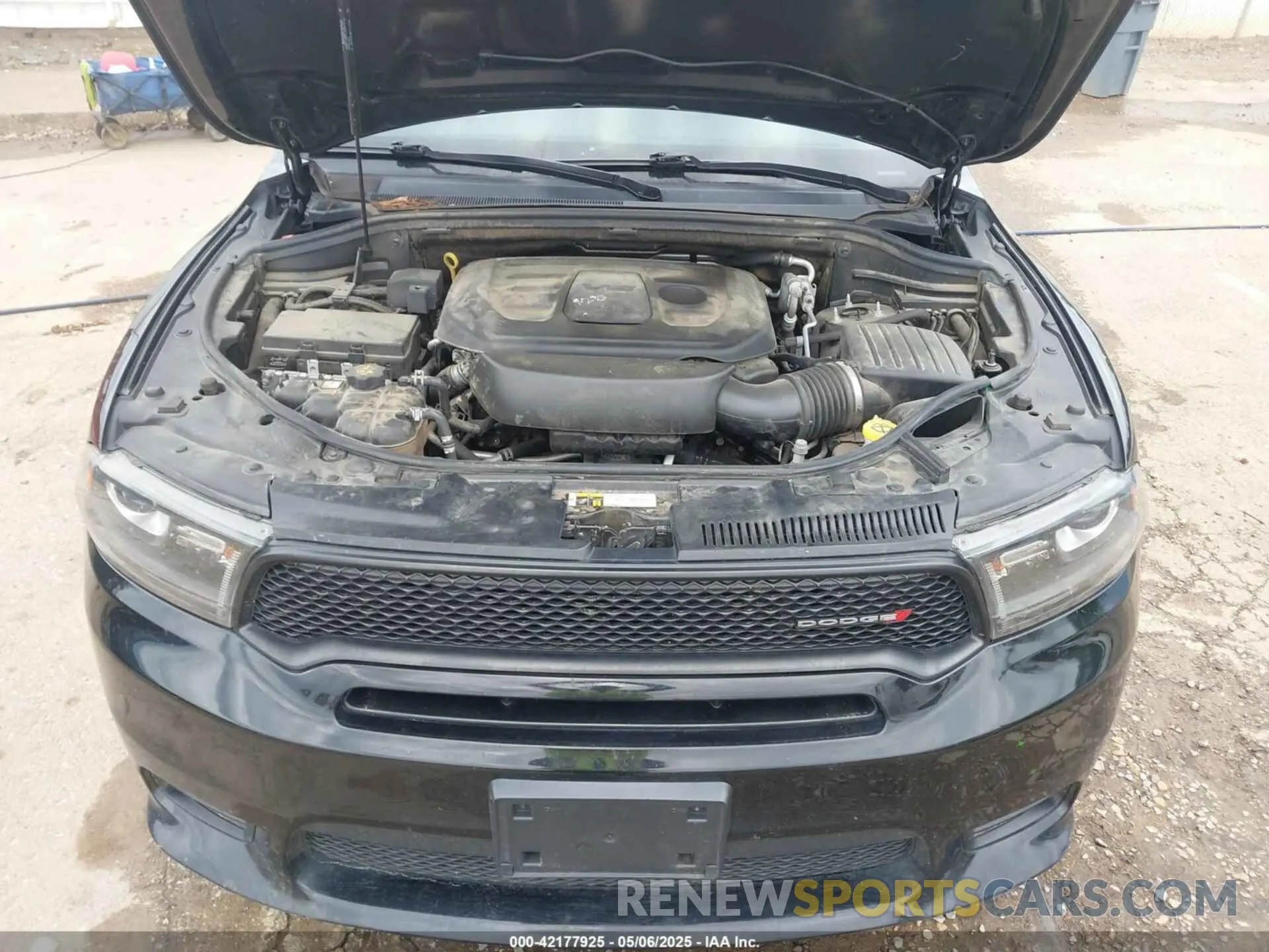 10 fotografías del automóvil dañado 1C4RDJDG0KC799045 DODGE DURANGO 2019