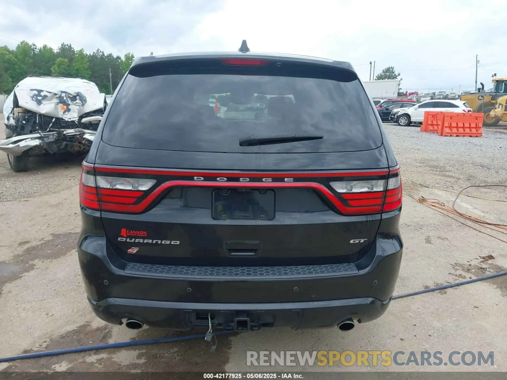 17 fotografías del automóvil dañado 1C4RDJDG0KC799045 DODGE DURANGO 2019